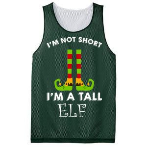 I'm Not Short I'm A Tall Elf Mesh Reversible Basketball Jersey Tank