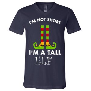 I'm Not Short I'm A Tall Elf V-Neck T-Shirt