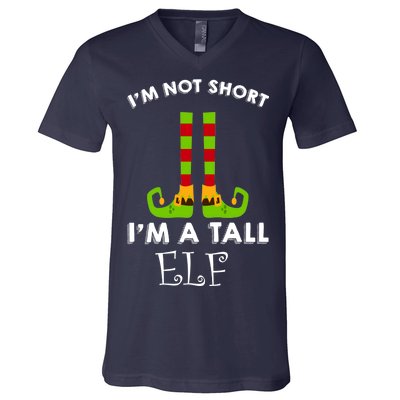 I'm Not Short I'm A Tall Elf V-Neck T-Shirt