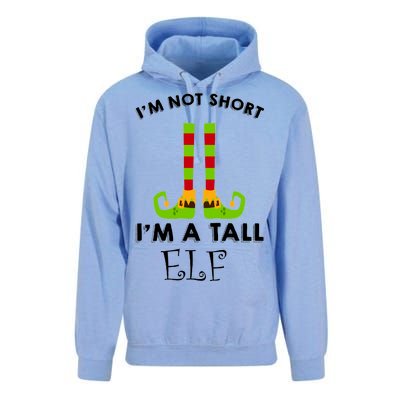 I'm Not Short I'm A Tall Elf Unisex Surf Hoodie