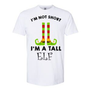 I'm Not Short I'm A Tall Elf Softstyle CVC T-Shirt