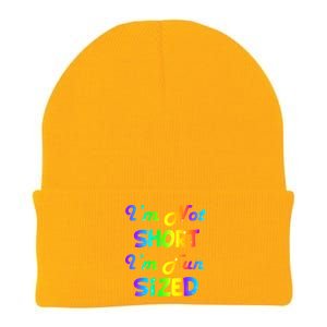 I'm Not Short I'm Fun Sized Knit Cap Winter Beanie