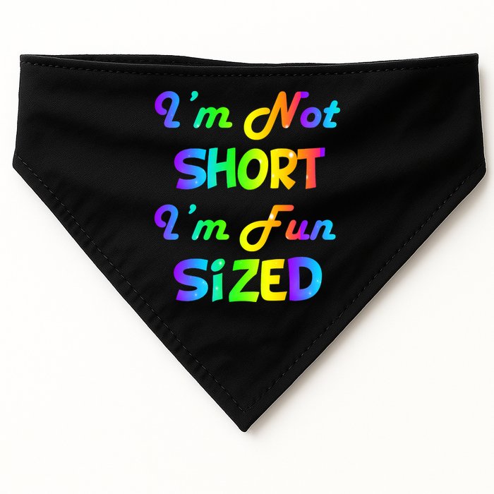 I'm Not Short I'm Fun Sized USA-Made Doggie Bandana
