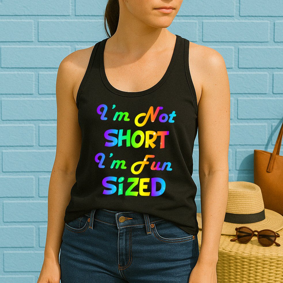 I'm Not Short I'm Fun Sized Womens Tank Top