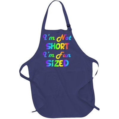 I'm Not Short I'm Fun Sized Full-Length Apron With Pockets