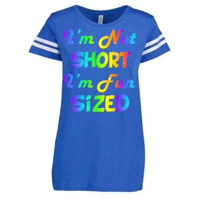 I'm Not Short I'm Fun Sized Enza Ladies Jersey Football T-Shirt