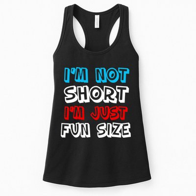 I'm Not Short I'm Just Fun Size Womens Tank Top