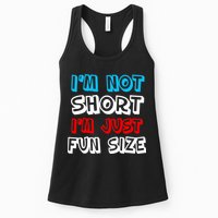 I'm Not Short I'm Just Fun Size Womens Tank Top