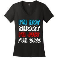 I'm Not Short I'm Just Fun Size Women's V-Neck T-Shirt