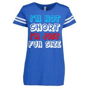 I'm Not Short I'm Just Fun Size Enza Ladies Jersey Football T-Shirt