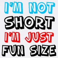 I'm Not Short I'm Just Fun Size Garment-Dyed Sweatshirt