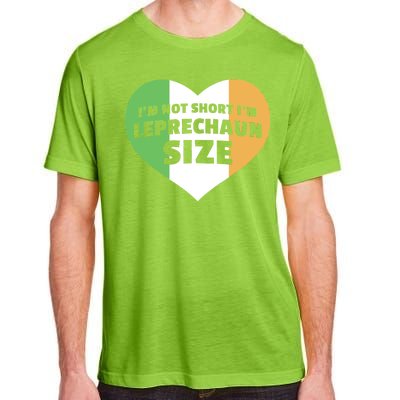 I'm Not Short I'm Leprechaun Size Adult ChromaSoft Performance T-Shirt