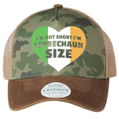 I'm Not Short I'm Leprechaun Size Legacy Tie Dye Trucker Hat