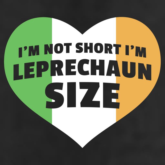 I'm Not Short I'm Leprechaun Size 25L Jumbo Tote