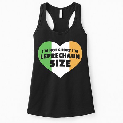 I'm Not Short I'm Leprechaun Size Womens Tank Top