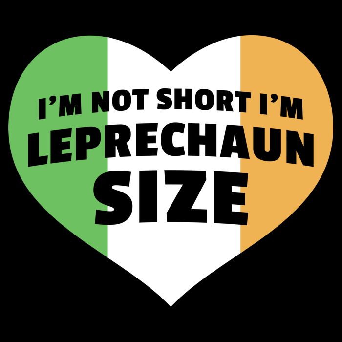 I'm Not Short I'm Leprechaun Size Short Acrylic Beanie