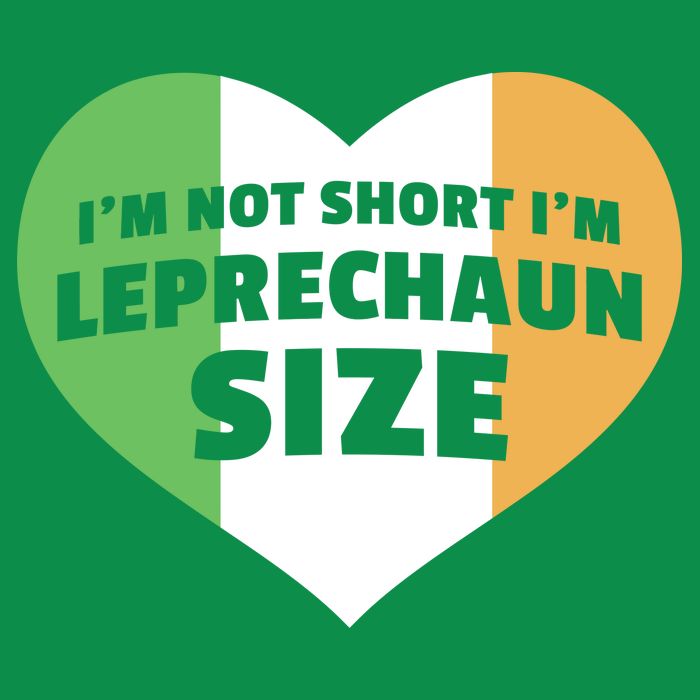 I'm Not Short I'm Leprechaun Size Baby Bodysuit