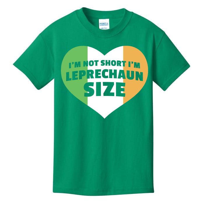 I'm Not Short I'm Leprechaun Size Kids T-Shirt