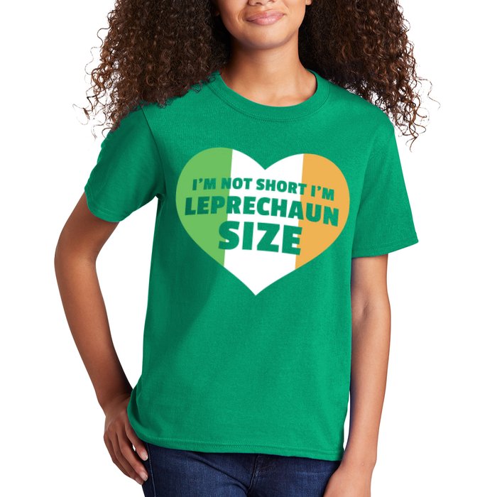 I'm Not Short I'm Leprechaun Size Kids T-Shirt
