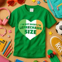 I'm Not Short I'm Leprechaun Size Kids T-Shirt
