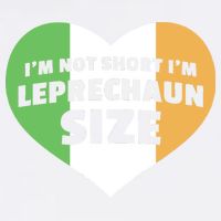 I'm Not Short I'm Leprechaun Size Garment-Dyed Sweatshirt