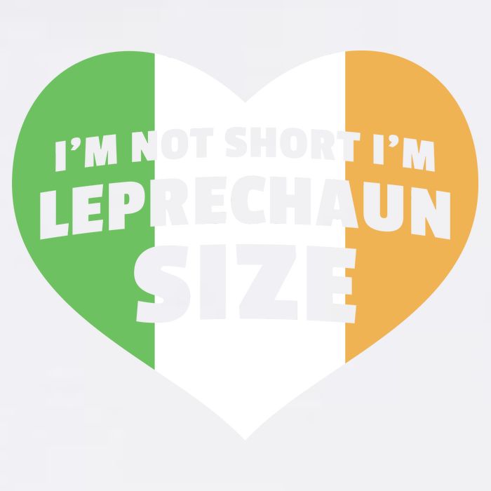 I'm Not Short I'm Leprechaun Size Garment-Dyed Sweatshirt