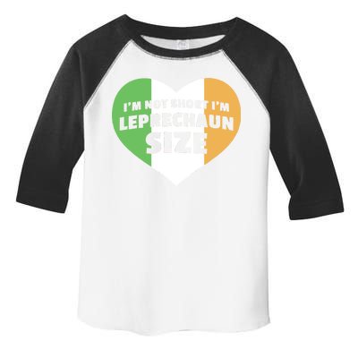 I'm Not Short I'm Leprechaun Size Toddler Fine Jersey T-Shirt