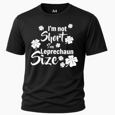 I'm Not Short I'm Leprechaun Size Funny Irish Performance Shirt