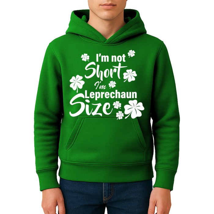I'm Not Short I'm Leprechaun Size Funny Irish Kids Hoodie