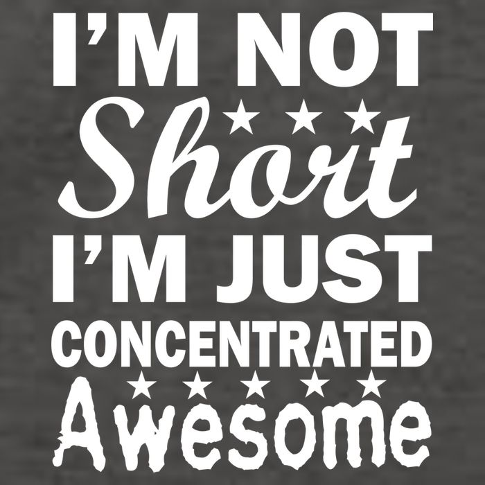 I'm Not Short Just Concentrated Awesome Vector Backpack