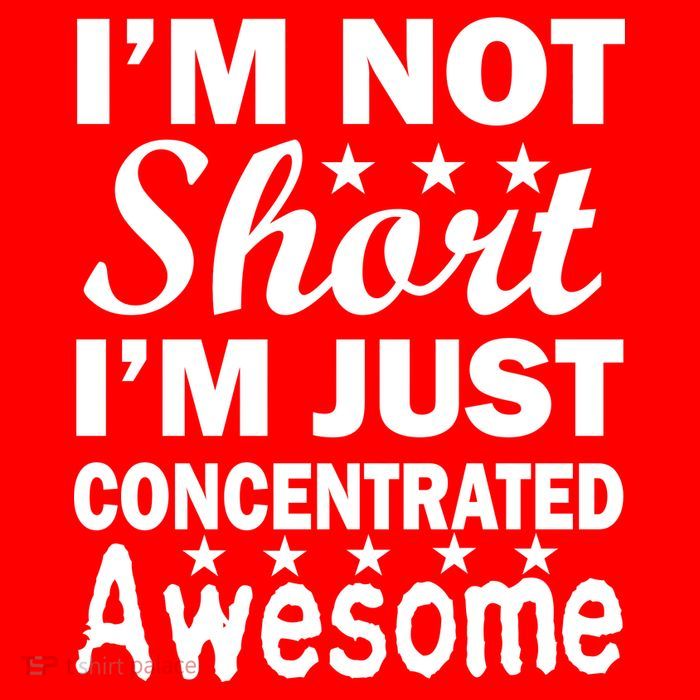 I'm Not Short Just Concentrated Awesome Baby Bodysuit