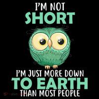 I'm Not Short Just Down To Earth Sustainable Beanie