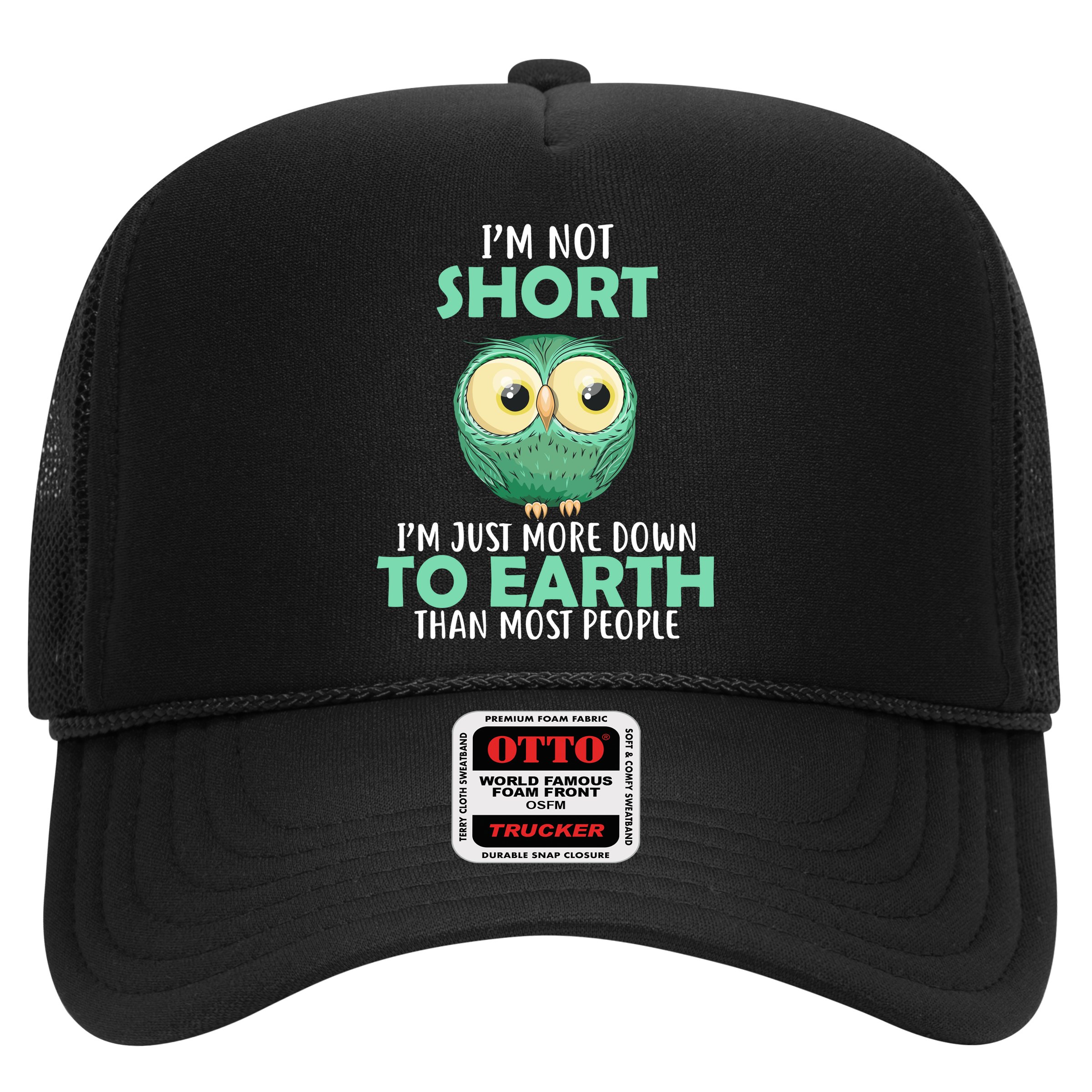 I'm Not Short Just Down To Earth Hat