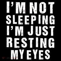 I'm Not Sleeping Just Resting My Eyes City Backpack