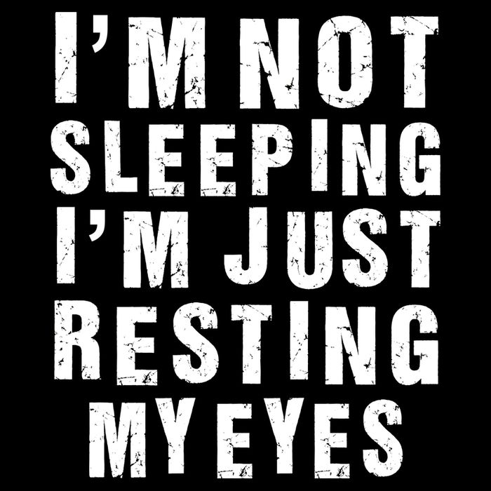 I'm Not Sleeping Just Resting My Eyes 16 in Basic Backpack