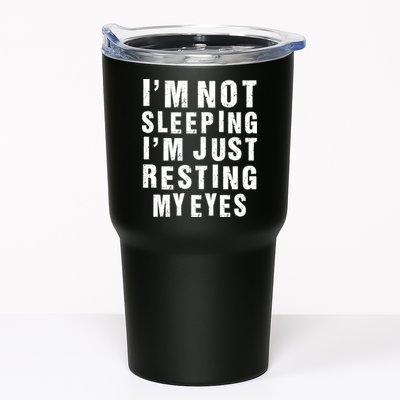 I'm Not Sleeping Just Resting My Eyes Tumbler