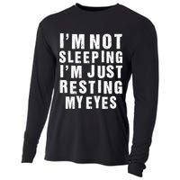 I'm Not Sleeping Just Resting My Eyes Cooling Performance Long Sleeve Crew