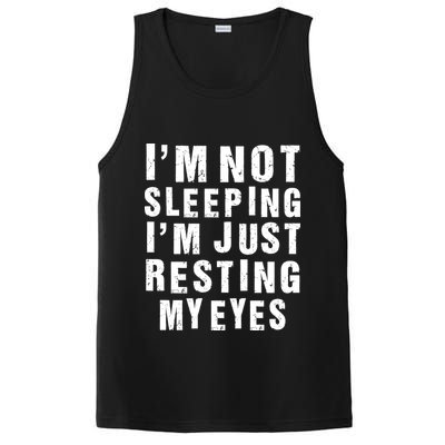 I'm Not Sleeping Just Resting My Eyes PosiCharge Competitor Tank