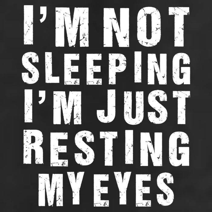 I'm Not Sleeping Just Resting My Eyes Microfiber Hand Towel
