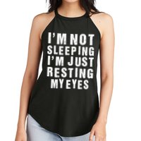 I'm Not Sleeping Just Resting My Eyes Women's Perfect Tri Rocker Tank