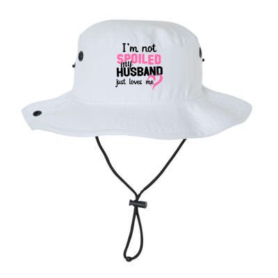 I'm Not Spoiled My Husband Just Loves Me Legacy Cool Fit Booney Bucket Hat