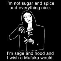 I'm Not Sugar And Spice Funny Meme Doggie Tank
