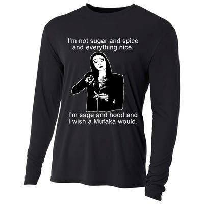 I'm Not Sugar And Spice Funny Meme Cooling Performance Long Sleeve Crew