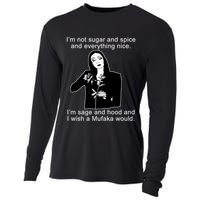 I'm Not Sugar And Spice Funny Meme Cooling Performance Long Sleeve Crew