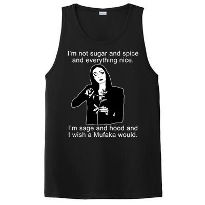 I'm Not Sugar And Spice Funny Meme PosiCharge Competitor Tank