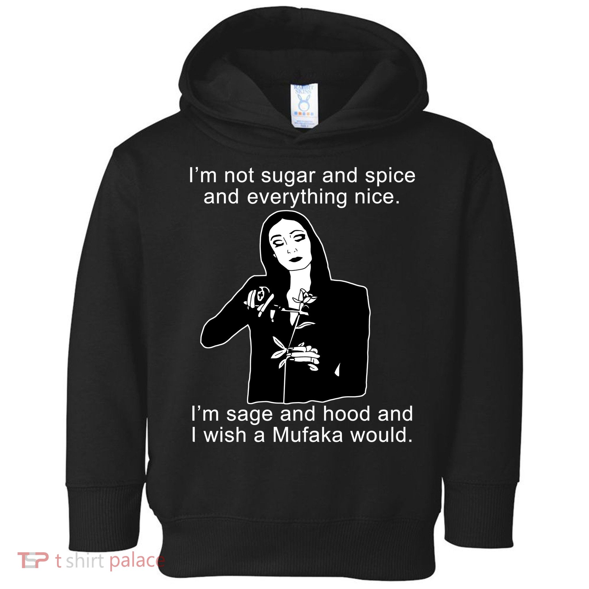 I'm Not Sugar And Spice Funny Meme Toddler Hoodie