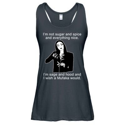 I'm Not Sugar And Spice Funny Meme Ladies Essential Flowy Tank