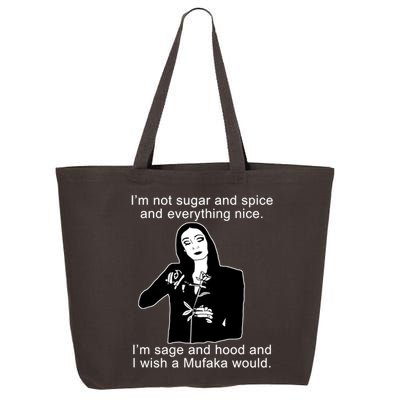 I'm Not Sugar And Spice Funny Meme 25L Jumbo Tote