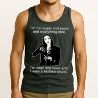 I'm Not Sugar And Spice Funny Meme Tank Top