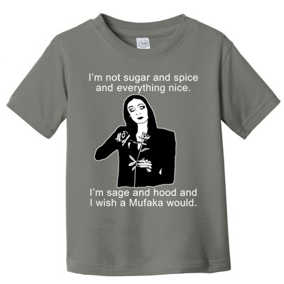 I'm Not Sugar And Spice Funny Meme Toddler T-Shirt